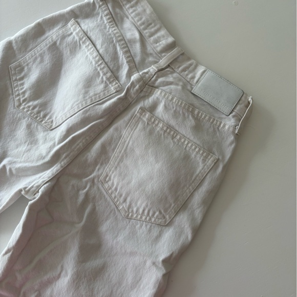 The Farrah Wide Leg Denim Forum White Jeans 24 - Picture 7 of 7